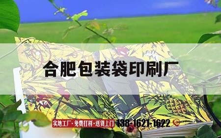 合肥包裝袋印刷廠｜合肥產(chǎn)品包裝印刷廠家